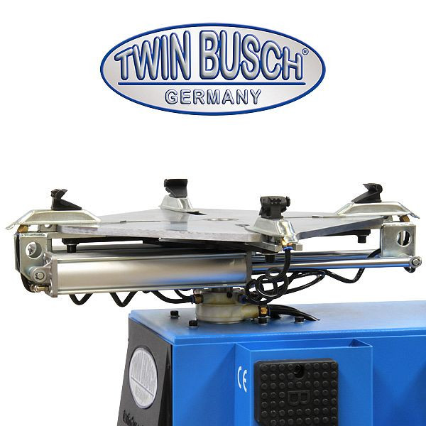Twin Busch SEMI automatische Reifenmontagemaschine - mit pneumatisch kippbarem Montagearm, TWX-31
