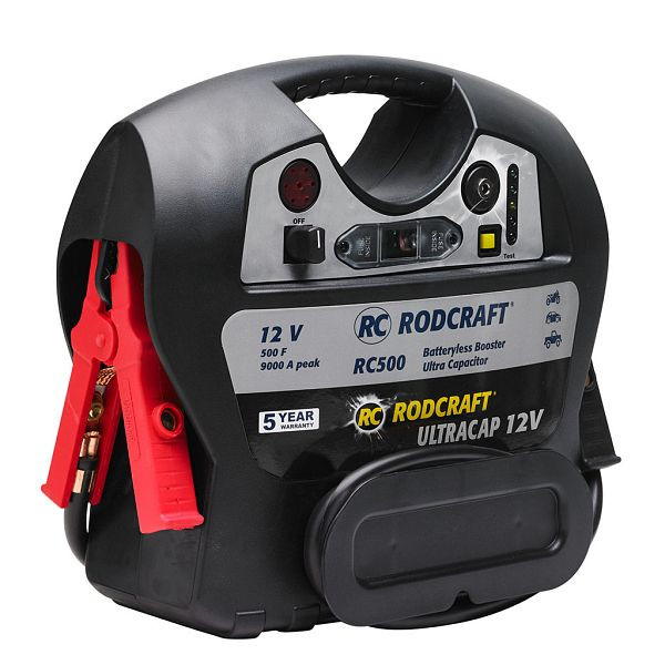 Rodcraft Batterieloser Start-Booster, Kapazität: 500 Farad, 8956001301